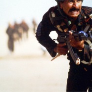 Egyptian solider during training