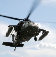 US Army medical helicopter