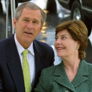 Pres George & Laura Bush
