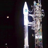 ATLAS-5 set on the launch pad