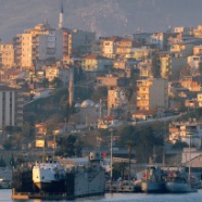 Port in Izmir, Turkey
